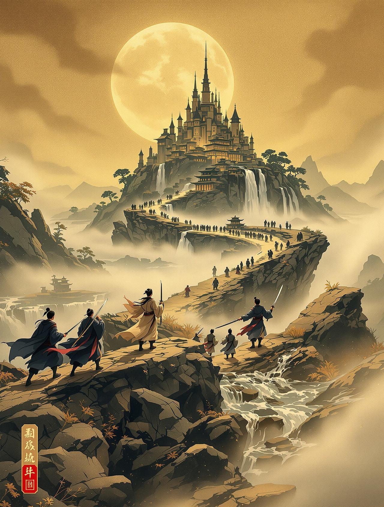 k漫画 山河令 · 浮生卷 - 武侠江湖
